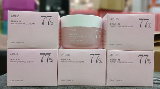 Midea Hub™ Peach Glow 77% Niacinamide Cream – Brightening &amp; Hydration Care