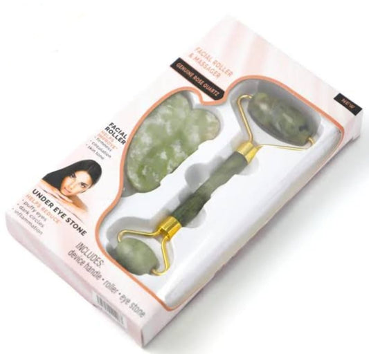 Midea Hub™ Jade Roller &amp; Face Massager – Glow, Lift &amp; Relax