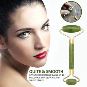 Midea Hub™ Jade Roller &amp; Face Massager – Glow, Lift &amp; Relax