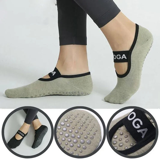 Midea Hub™ Anti-Slip Yoga Socks
