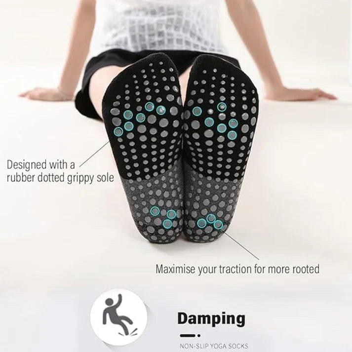 Midea Hub™ Anti-Slip Yoga Socks